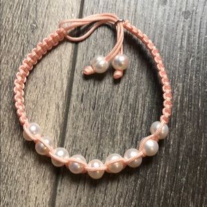 Honora pearl shambala adjustable bracelet